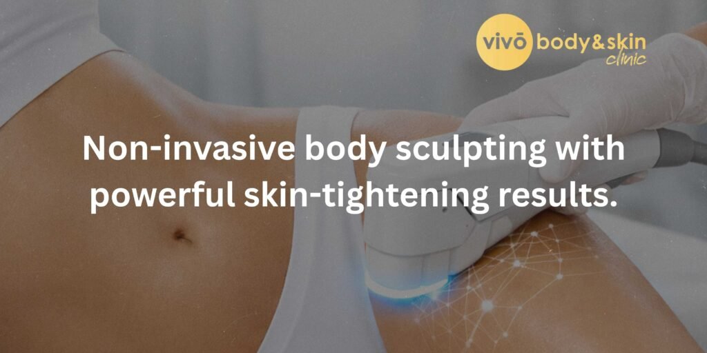 Non-invasive body sculpting with powerful skin-tightening results.