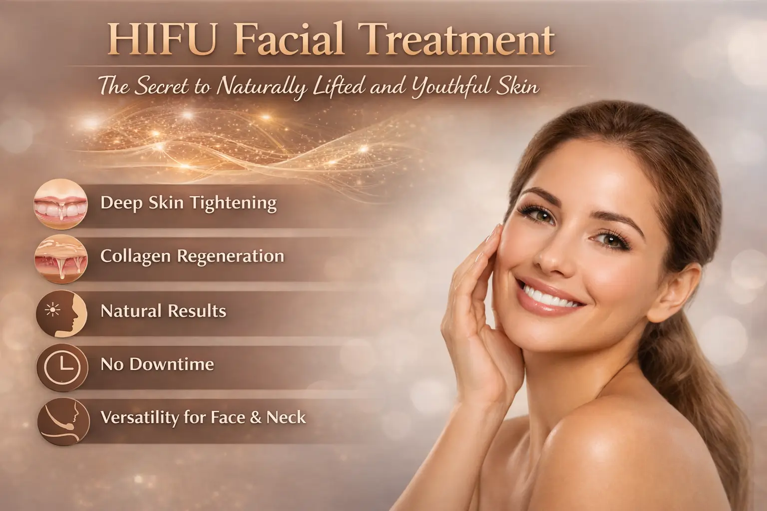 HIFU Facial Treatment: The Secret to Naturally Lifted and Youthful Skin