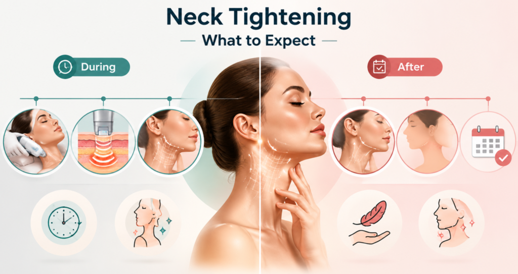 What to Expect During After neck tightening Treatment
