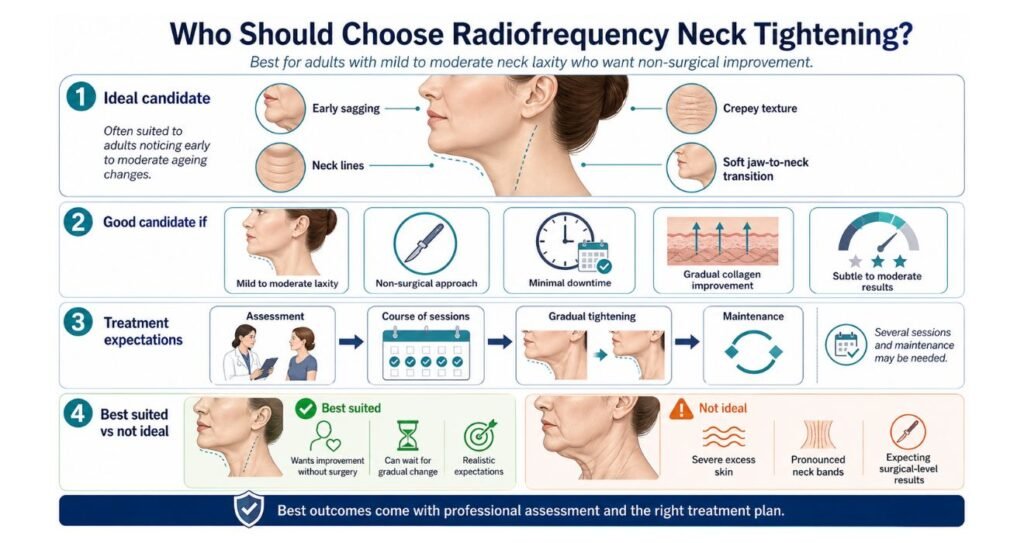 Who Should Choose Radiofrequency Neck Tightening