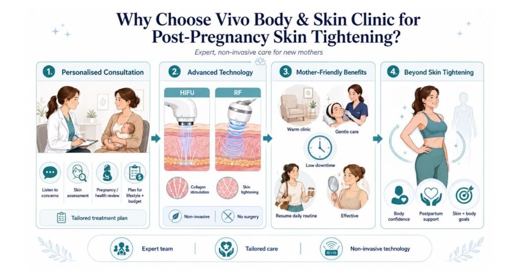 Why Choose Vivo Body Skin Clinic for Post Pregnency Skin Tightening