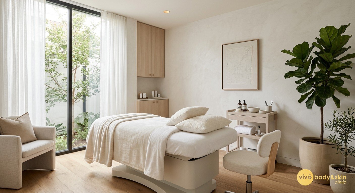 Non-Surgical Butt Lift Options in India: Natural Lift 2026 2 Modern aesthetic clinic interior for non-surgical body contouring treatments