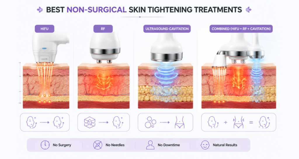 Best Non Surgical Skin Tightening Treatments