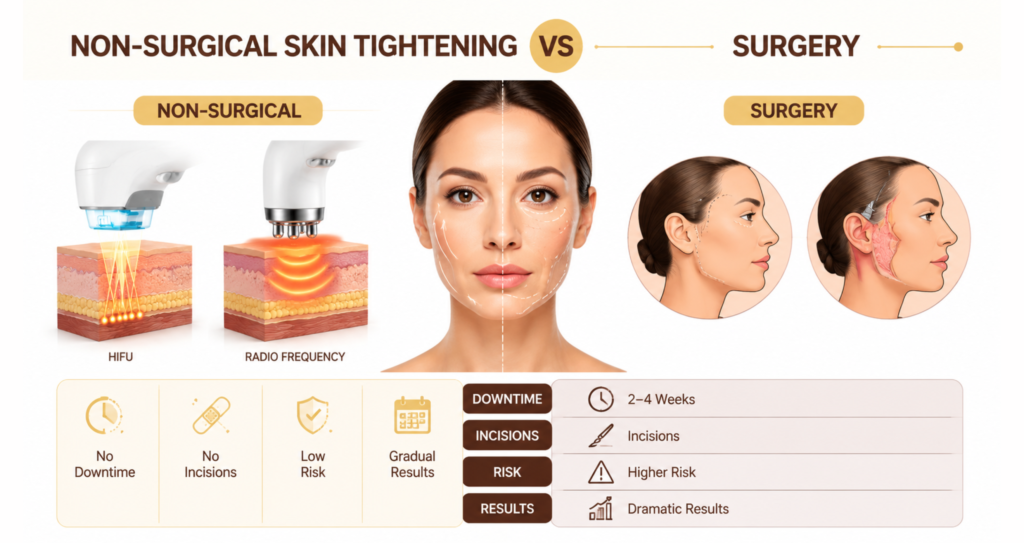 Non-Surgical Skin Tightening After Weight Loss India