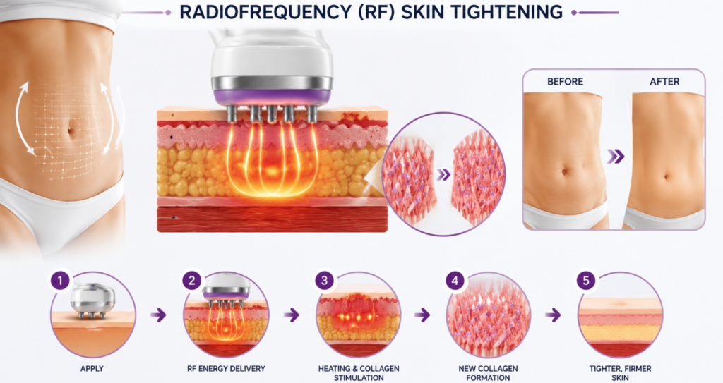 Radiofrequency RF Skin Tightening 1