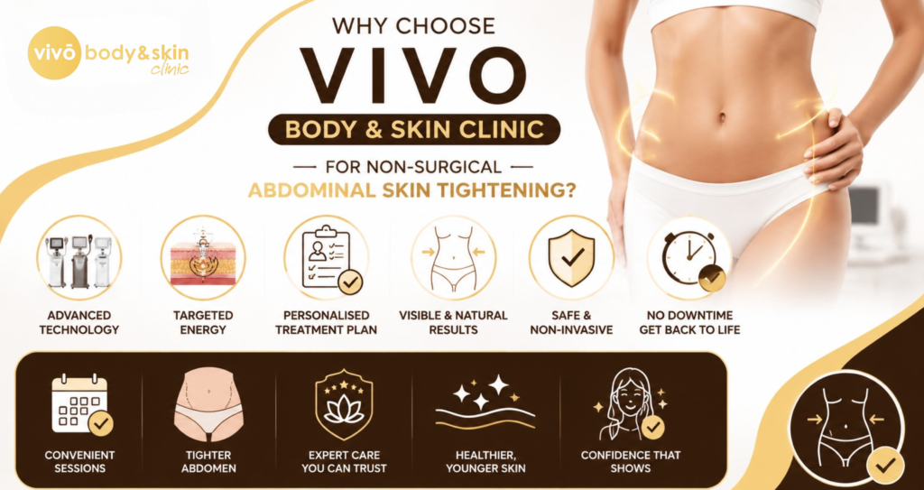 Why Choose VIVO Body Skin Clinic For Non Surgical Abdominal Skin Tightening