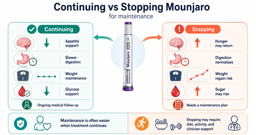 How to Maintain Weight Loss After Mounjaro in India 4 Continuing vs Stopping Mounjaro for Maintenance