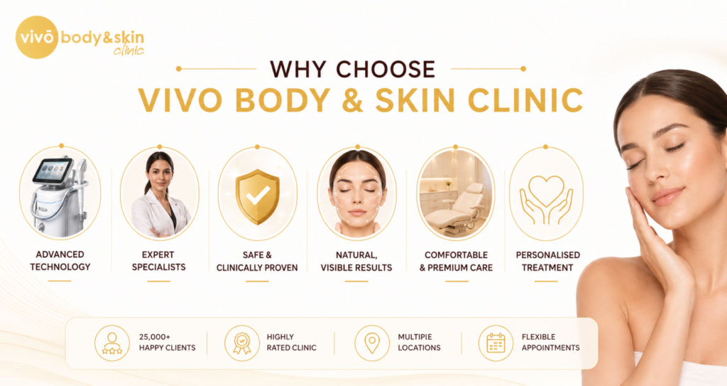 Post-Pregnancy Facial Rejuvenation India: HIFU vs RF vs Microneedling 7 Why Choose VIVO Body Skin Clinic