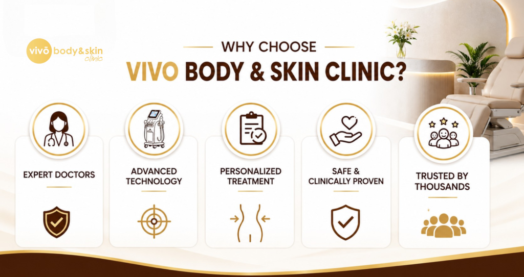 After Mounjaro: Restore Body Shape & Tighten Loose Skin 6 Why Choose VIVO Body Skin Clinic 3