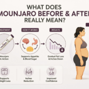 Mounjaro before and after results