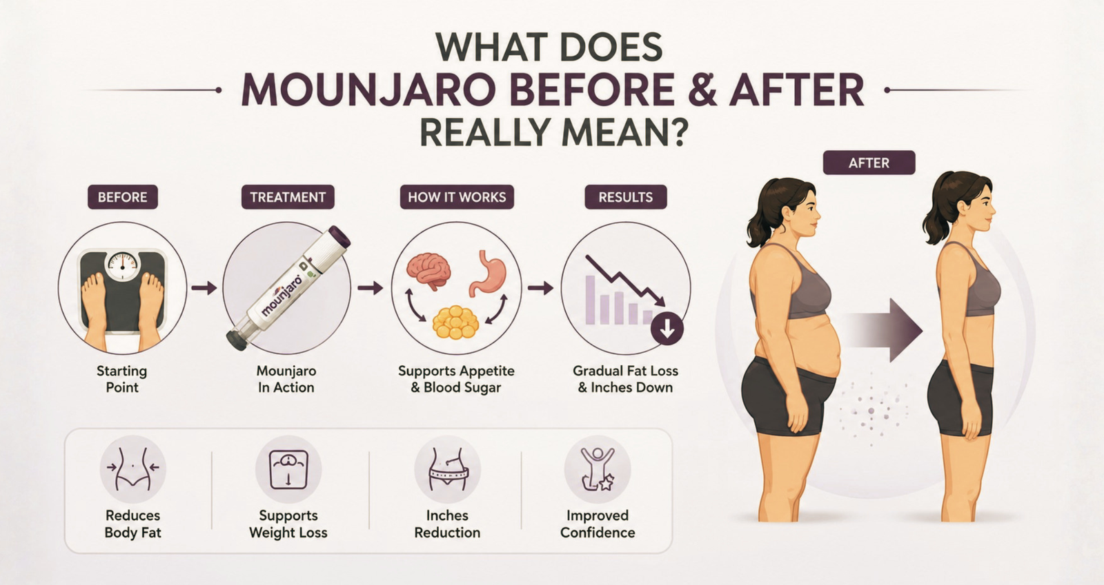 Mounjaro Before and After: Realistic Results & Timeline in India