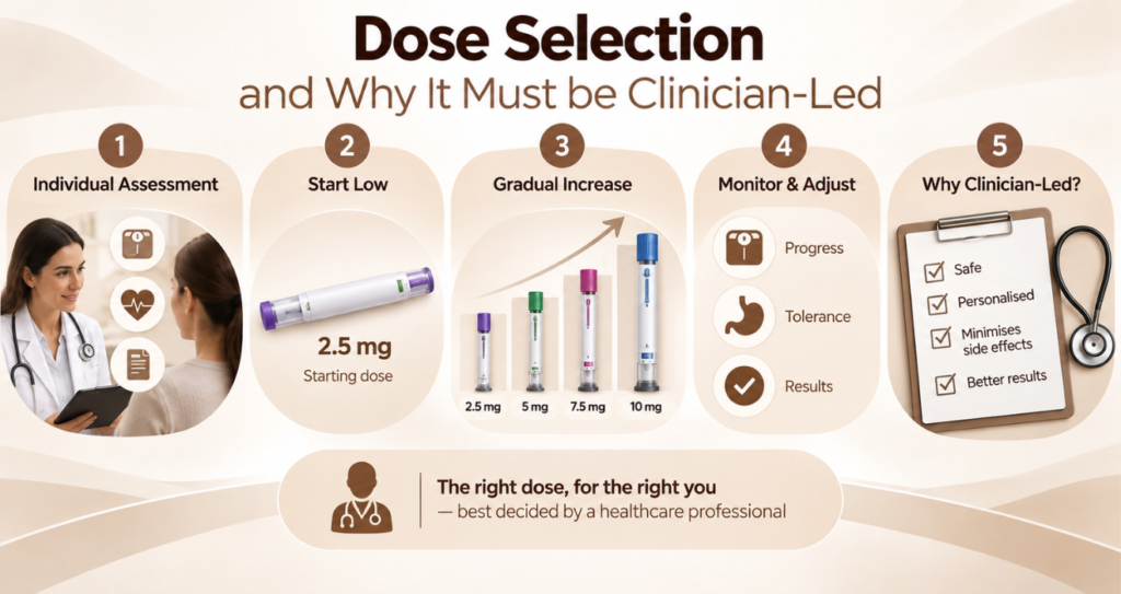 Mounjaro Consultation in Mumbai: Eligibility, Safety & What to Expect 5 Dose Selection and Why It Must be Cinician Led